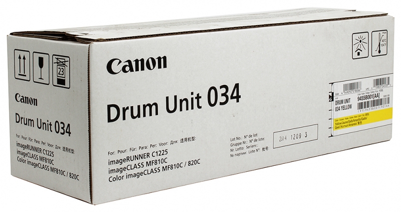 Скупка картриджей drum C-EXV034 Y 9455B001 в Оренбурге